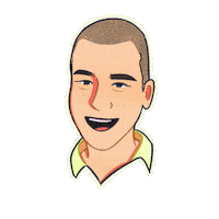 Happy Man Sticker by Vlogmi