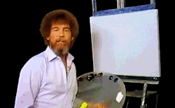 Bob Ross Art GIF
