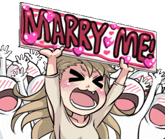Excited Marry Me GIF by Jin