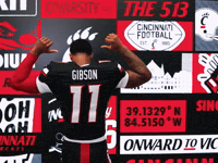 Football GIF by Cincinnati Bearcats