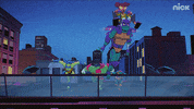 ninja turtles jump GIF by Teenage Mutant Ninja Turtles