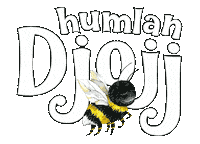 humlandjojj bumblebee humla humlandjojj djojj Sticker