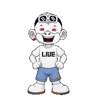Go Live Cracking Up Sticker by Zhot