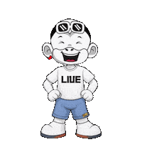 Go Live Cracking Up Sticker by Zhot
