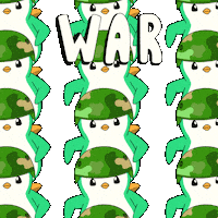 Approaching War Sticker by Abster