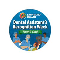 Dental Assistants Dentists Sticker by San Ysidro Health