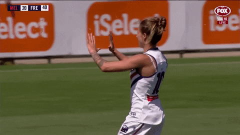 afl womens foreverfreo GIF by Fremantle Dockers