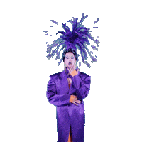 Drag Kiss Sticker by LOCAMENTE