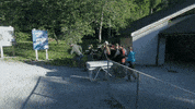 cbs running switzerland the amazing race u turn GIF