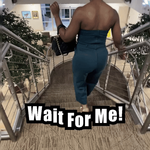 Coming Wait For Me GIF by Kala Simmons