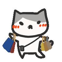 Shopping 買い物 Sticker by yomoyeah