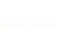 Beach Strand Sticker by Reggaeville.com