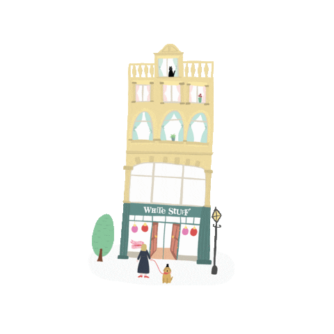 WhiteStuffUK christmas winter shopping shop Sticker