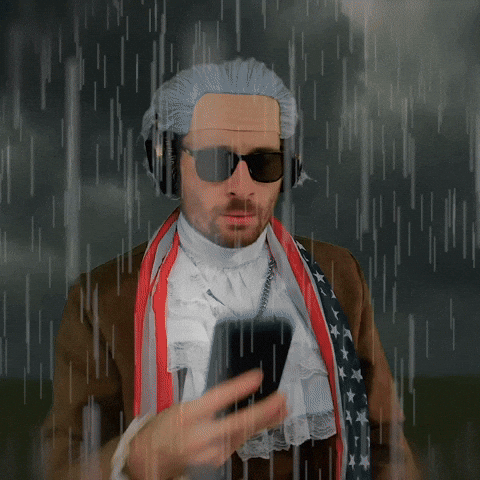 Sad Man reading phone