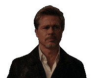 Brad Pitt Eyebrow Raise Sticker by Sony Pictures