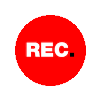 Rec Recording Sticker by SOVISO