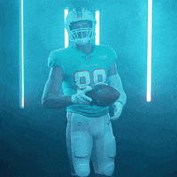 Miami Football Mic Drop GIF by Miami Dolphins