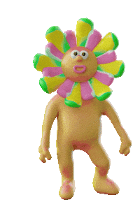 3D Flower Sticker by somedarappa