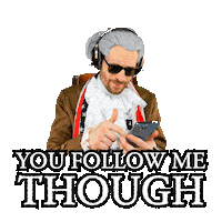 Unfollow Me Sticker