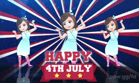 Independence Day Dancing GIF by BlueStacks