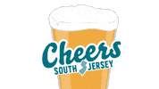 Happy New Jersey Sticker by Kramer Beverage