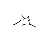 Hand No Sticker by yeamoji