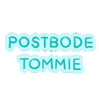 Postbode Tommie Sticker by Bussel United