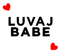 heart babe Sticker by Luv Aj