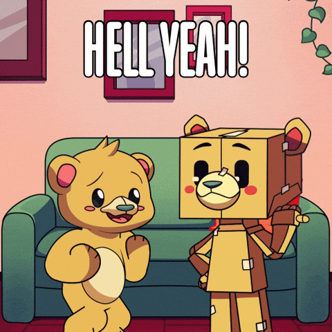 Happy Lets Go GIF by Kabu