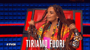 thevoiceofitaly sexy coach the voice lamborghini GIF