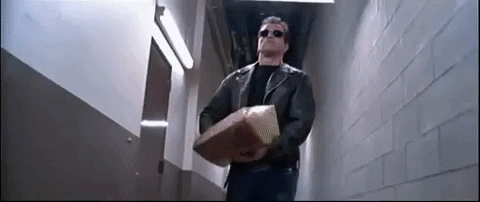 AmericanFirearms giphygifmaker flowers roses terminator GIF