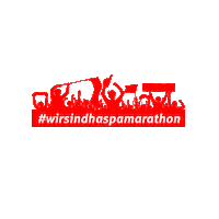 marathon hamburg Sticker