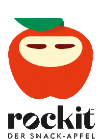 Wink Apple Sticker by elbe-obst