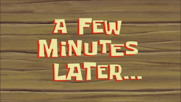A few minutes later...