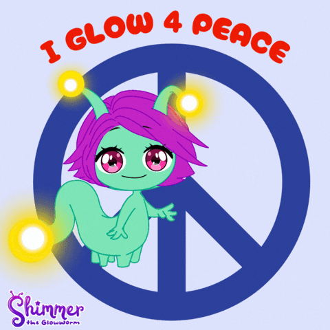 Celebrate Independence Day GIF by ShimmertheGlowworm