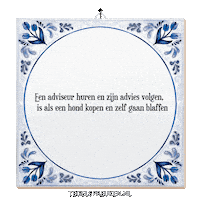 Humor Ontspanning Sticker by Tegelspreuken.nl