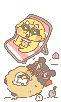 Chill Taiwan Sticker by ohbear