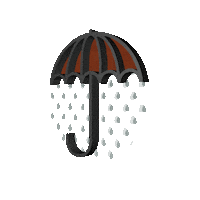 Rainy Day Crying Sticker by Zachary