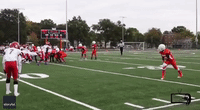 High School Football Player in Washington Turns Game Around With Toe-Tap Touchdown