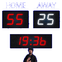 25 Away Sticker