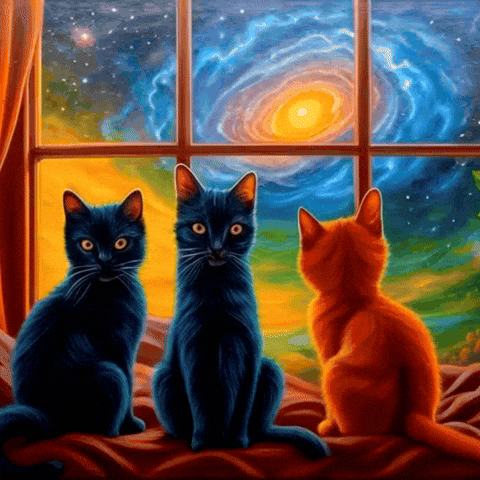Good Night Space GIF