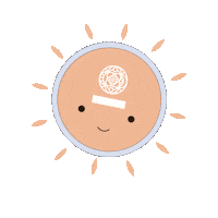 Happy Sun Sticker by darleneboza