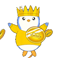 Crypto Penguin Sticker by Pudgy Penguins