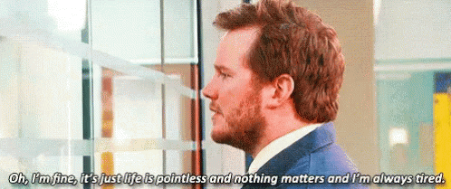 Im Fine Parks And Recreation GIF by MOODMAN