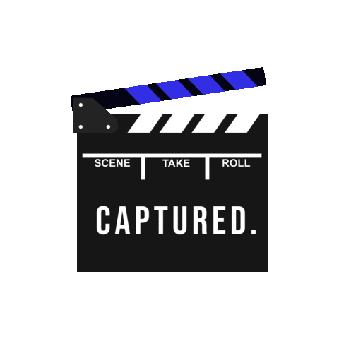 captured-films giphyupload film video captured Sticker