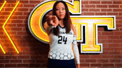 Georgia Tech Volleyball GIF by Georgia Tech Yellow Jackets