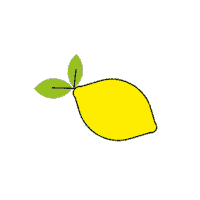 lemonprinters logo yellow branding barcelona Sticker