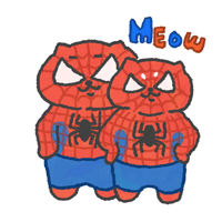 Cat Marvel Sticker