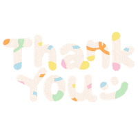 tinycho thanks thankyou tinycho tinychostudio Sticker
