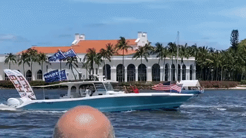 Hundreds Turn Out for 'Trump Boat Parade' as Florida Begins to Relax Lockdown Rules